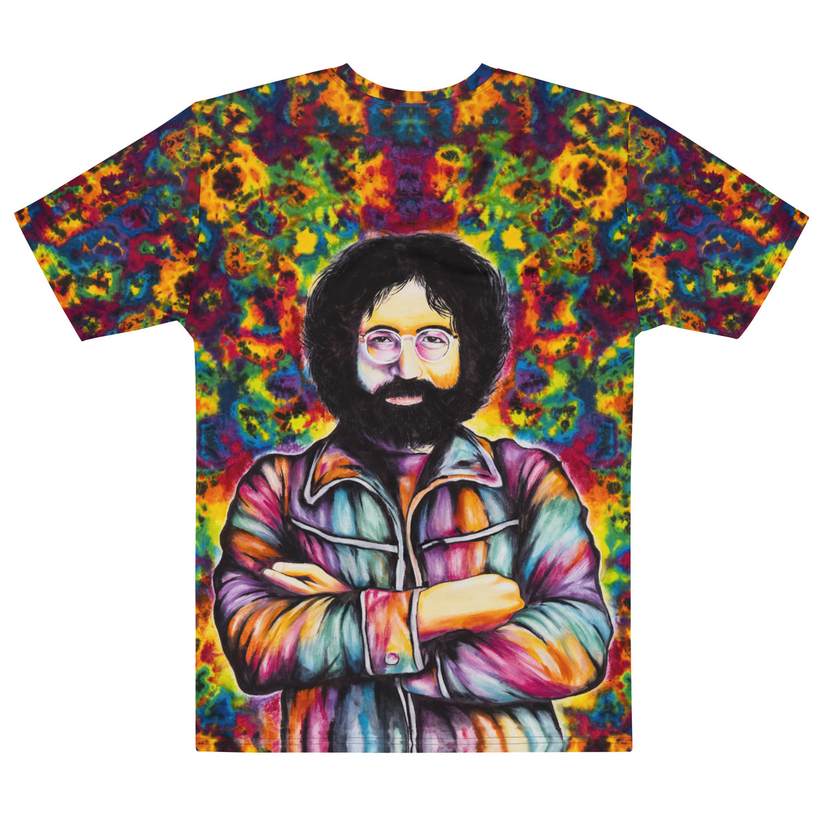 "Jerry collab" Print shirt Dyes N Good Vibes