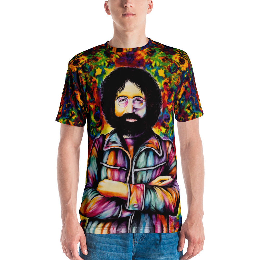 "Jerry collab" Print shirt Dyes N Good Vibes