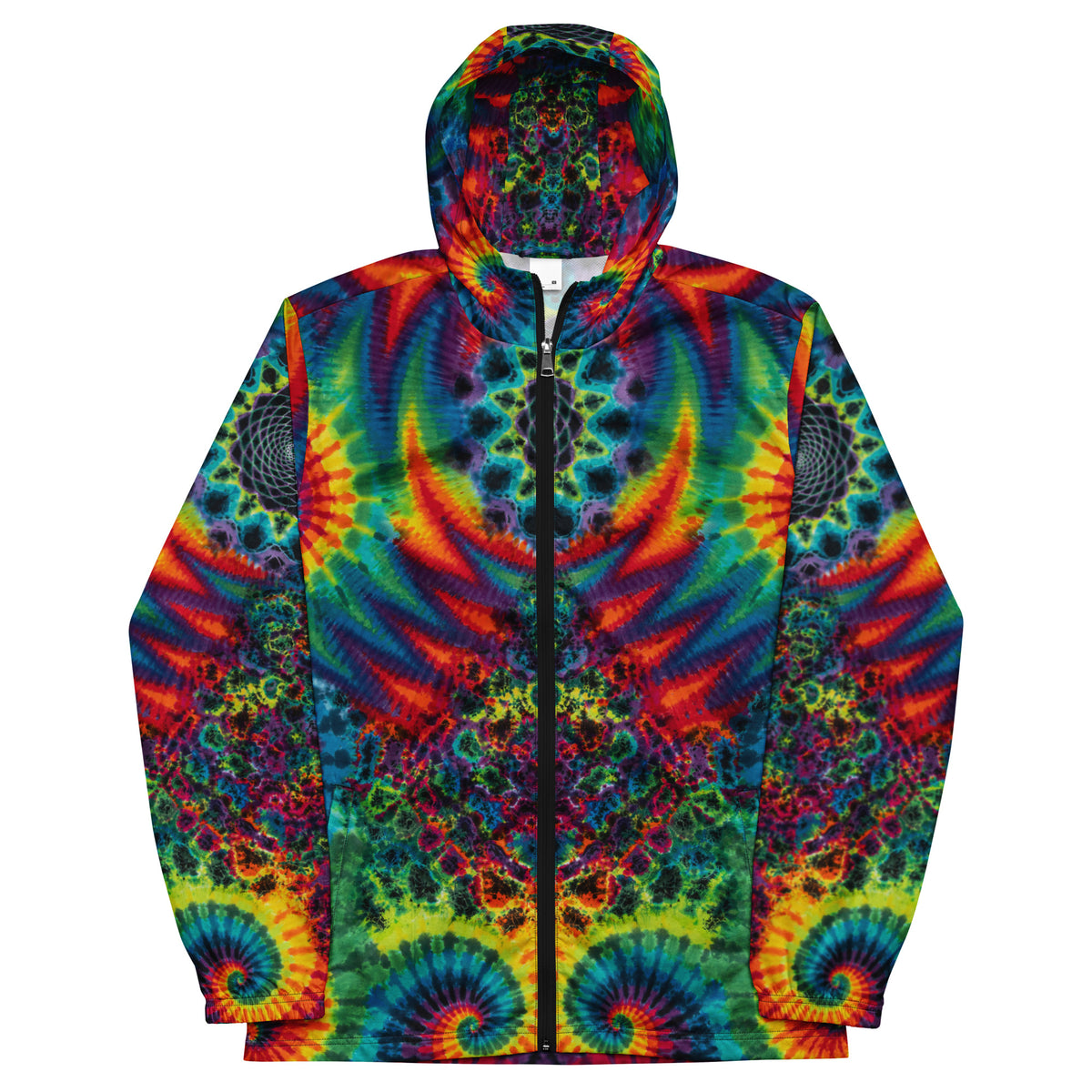 Liquid Visions wind breaker PRINT Dyes N Good Vibes