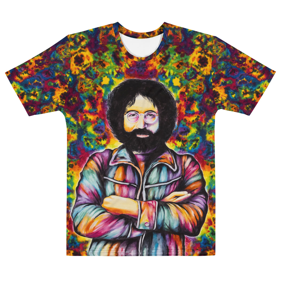 "Jerry collab" Print shirt Dyes N Good Vibes