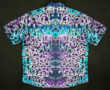 Load image into Gallery viewer, XL Purple Rain Scrunch Button Down
