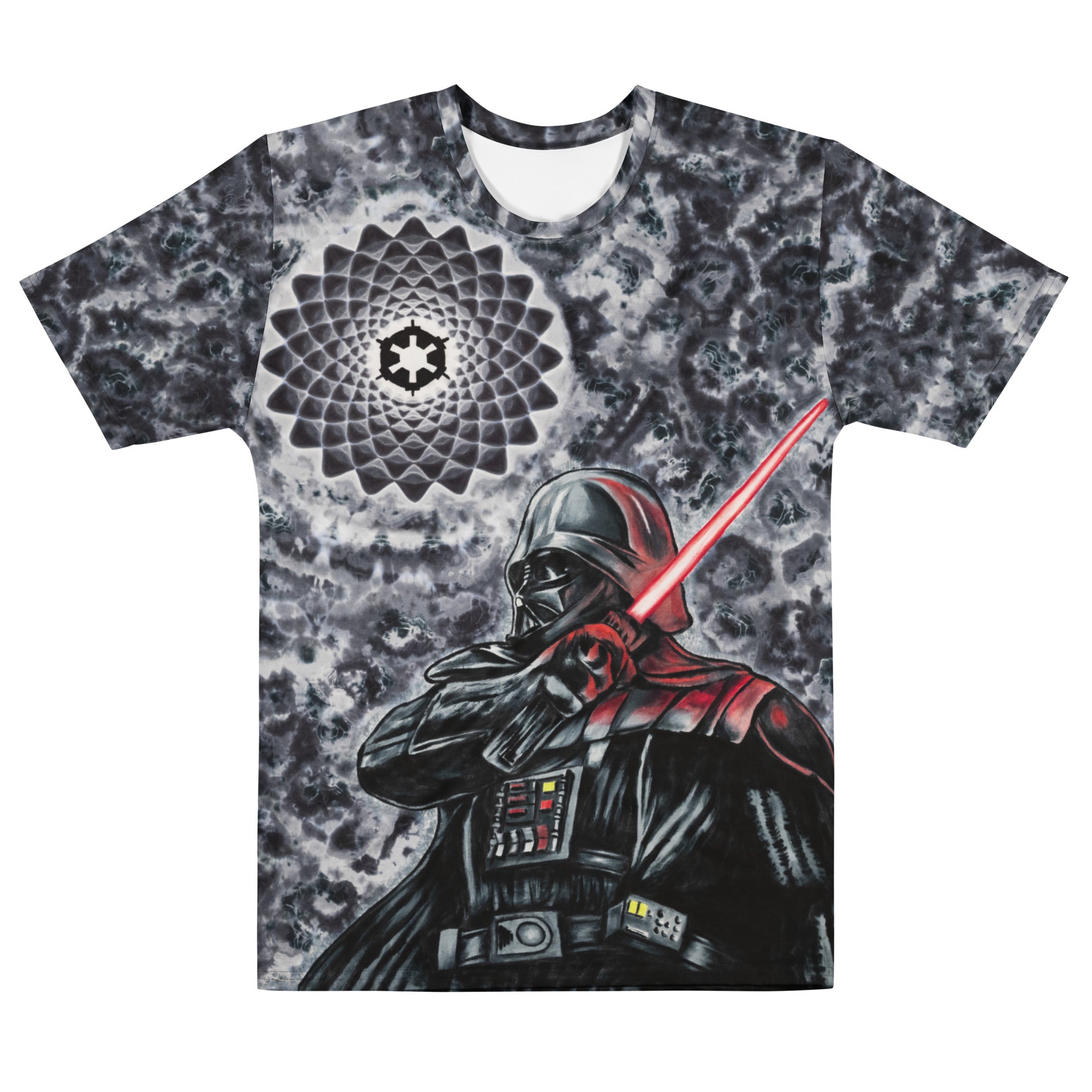 ★COVERNAT★ Neon Logo Dying T-Shirt Charcoal CO2502ST09CH hypno-television-charcoal-tee-