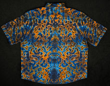Load image into Gallery viewer, 3XL Rusted Cobalt Scrunch Button Down
